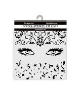 STENCIL Stamperia 12x12 cm Masquerade Eyes 1