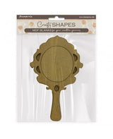 Madera Silueta DM stamperia Masquerade Mirror 1