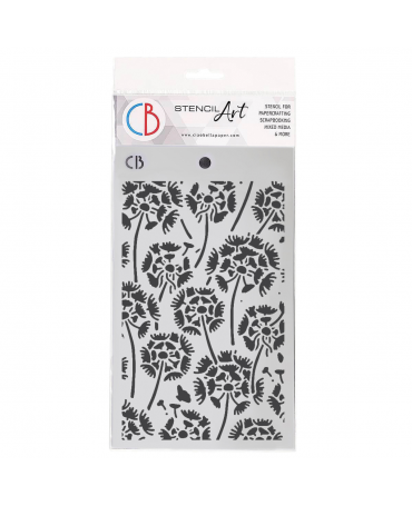 Stencil CIAO BELLA 12,5x20cm DANCING DANDELIONS 1