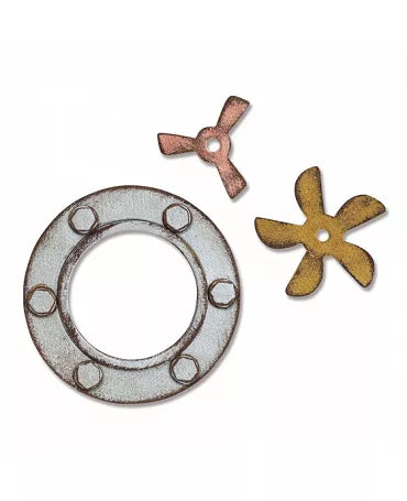 TROQUEL SIZZIX • BIGZ DIE STEAMPUNK PARTS 1