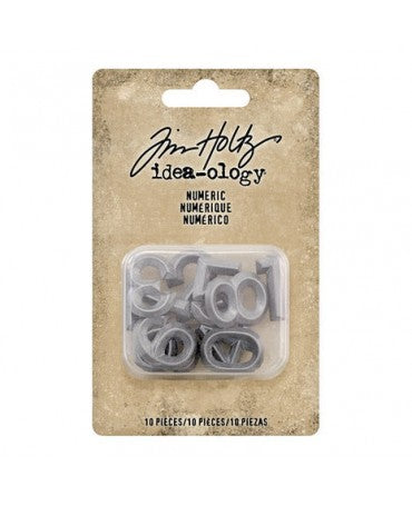 Tim Holtz Numeric (10pcs) 1