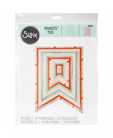 TROQUEL SIZZIX FLAMELIST PLUS DIE BANDEROLAS 1