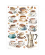 Papel arroz Stamperia A4 CUPS 1