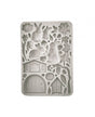 Molde STAMPERIA silicona A5 RABBIT AND FLOWERS 1