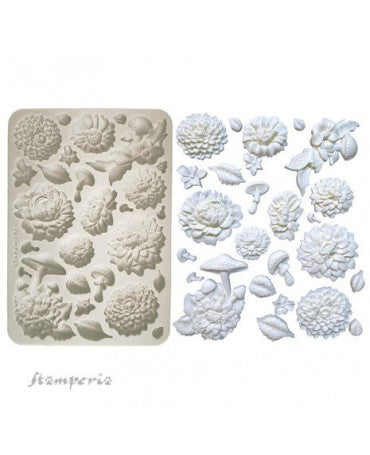 Molde STAMPERIA silicona A5 Master of Magic Peony 1