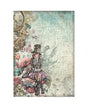 Papel arroz Stamperia A4 Master of Magic Lady 1
