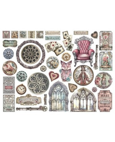 DIE CUTS STAMPERIA Master of Magic 2