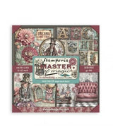 COLECCIÓN 30X30 STAMPERIA MAXI PAD Master of Magic 22 Hojas 1
