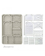 Molde STAMPERIA silicona A5 Master of Magic Fence and Door 1
