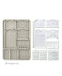 Molde STAMPERIA silicona A5 Master of Magic Fence and Door 1