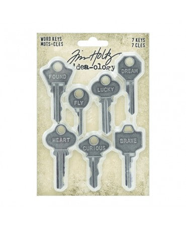 Tim Holtz Word Keys 1