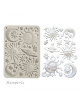 Molde STAMPERIA silicona A5 Sun and Moon 1