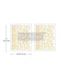 Transfer Rub On PRIMA 2ud 8.5"X11" Kacha Vineyard Elegance 1