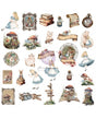 Ephemera PRIMA Return To Wonderland Keepsakes (54pcs) Alice 1