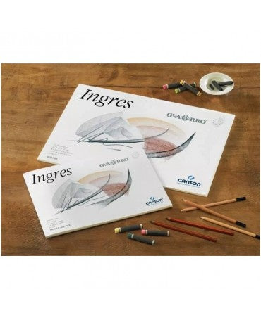 Bloc dibujo INGRES 32,5x46cm 108gr 20hojas 2
