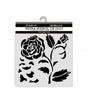 STENCIL Stamperia 12x12 cm House of Roses Big Rose 1