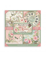 COLECCIÓN 30X30 STAMPERIA MAXI PAD House of Roses 22 Hojas 1