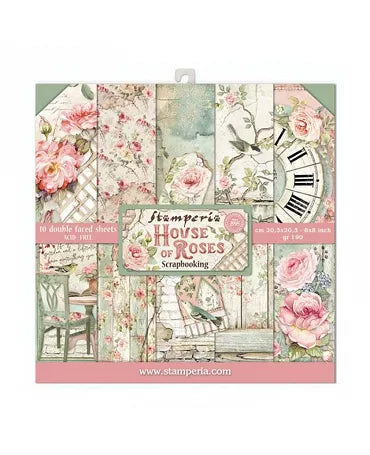 COLECCIÓN 20X20 STAMPERIA HOUSE OF ROSES 1