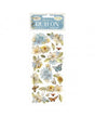 Transfer Rub On STAMPERIA Hidden Grove Flowers and Butterfly 1