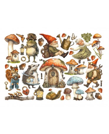 Ephemera Stamperia Hidden Grove 2