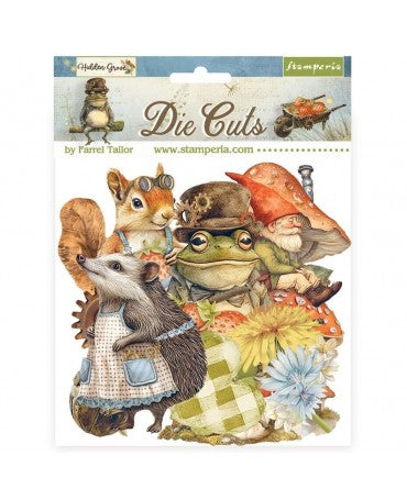 DIE CUTS STAMPERIA Hidden Grove 1