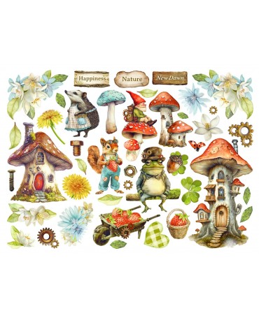 DIE CUTS STAMPERIA Hidden Grove 2