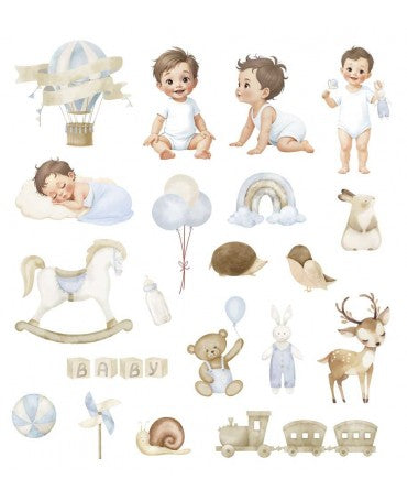 DIE CUTS PFY Sweet Baby Boy 2