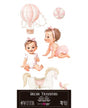 Transfer Rub On PFY 15x30cm - 4 hojas Sweet Baby Girl 1