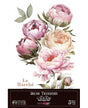 Transfer Rub On PFY Peonies 20x30 - 3 hojas (Peonies) 1