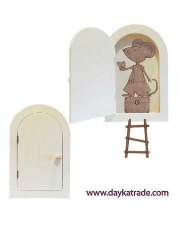 Madera Puerta Ratón Perez Dayka 2