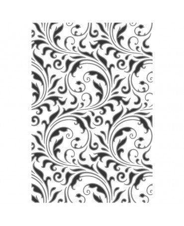 CARPETA EMBOSS SIZZIX 3D Textured Flourish 1
