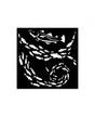 STENCIL Stamperia 12x12 cm Silent Sea Fish 1