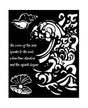 STENCIL STAMPERIA 20x25cm Silent Sea Wave and Shell 1