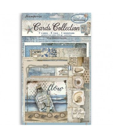 CARDS COLLECTION Stamperia Silent Sea 1