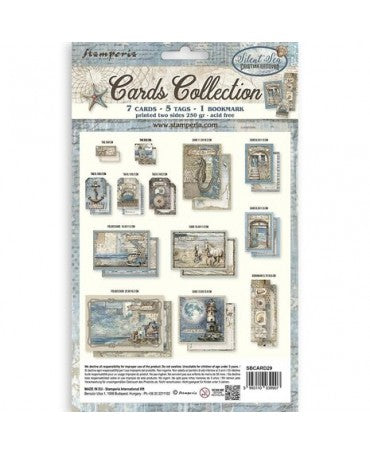 CARDS COLLECTION Stamperia Silent Sea 2
