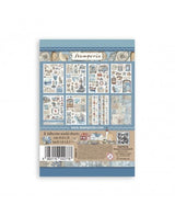 Washi Tape STAMPERIA 8 HOJAS A5 Silent sea 2