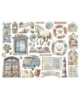 DIE CUTS STAMPERIA Silent Sea 2