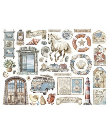 DIE CUTS STAMPERIA Silent Sea 2