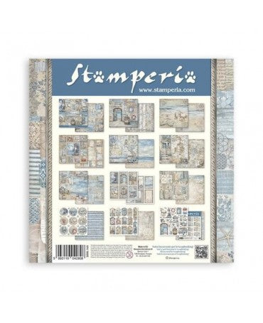 COLECCIÓN 30x30 STAMPERIA Silent Sea 2