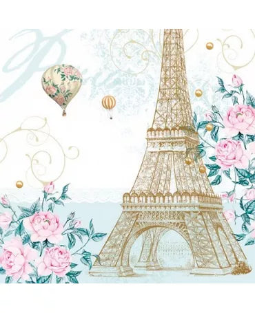 Servilletas TORRE EIFEL 1