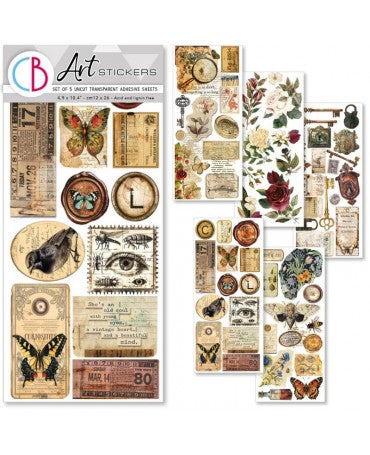 Stickers CIAOBELLA Cabinet of curiosities 1