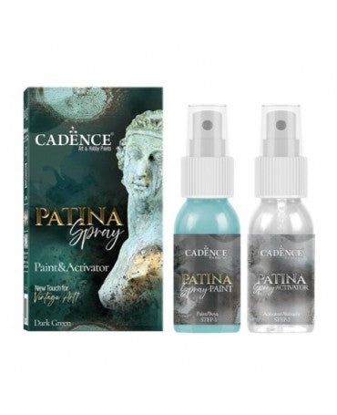 PATINA SPRAY 50+50ml - DARK GREEN 1