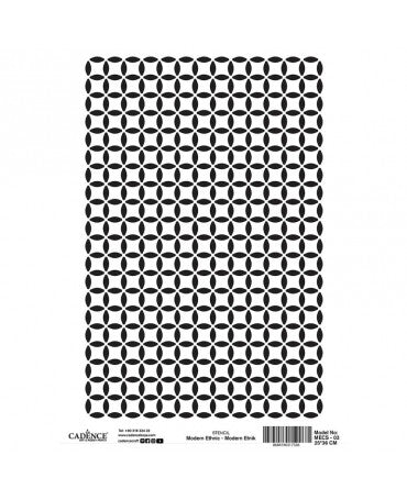 Stencil CADENCE 25x36cm MODERN ETHNIC MECS03 1