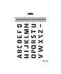 Stencils Cadence 21x30 LETRAS IDUSTRIAL 1