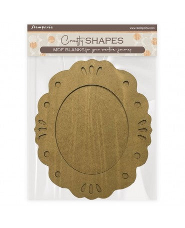 Madera Silueta DM stamperia Timeless Frame 1