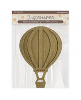 Madera Silueta DM stamperia Timeless Air Balloon 1