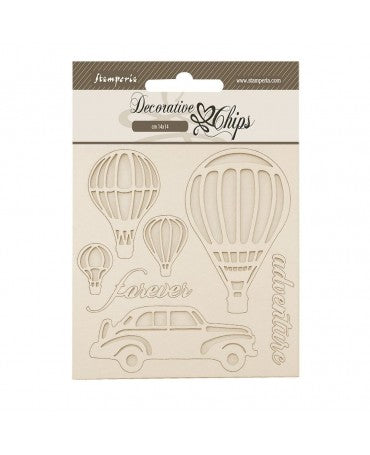 CHIPS Stamperia Timeless Air Balloons 1