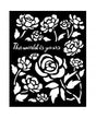 STENCIL STAMPERIA 20x25cm Timeless Roses 1