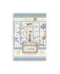 Washi Tape STAMPERIA 8 HOJAS A5 Timeless 1