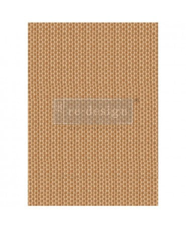 Papel decoupage PRIMA Artisanal Basket Fiber A1 1